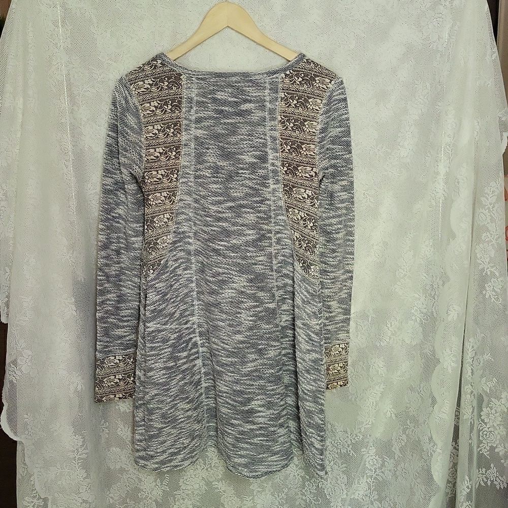 Anthropologie Saturday Sunday Marled Long Sleeved Jersey Dress, Size XS‎ - Picture 7 of 13